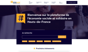 Page d'accueil de l'ESSHDF