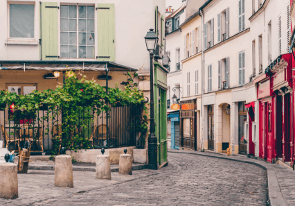 Une rue à Paris
